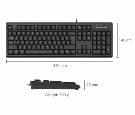 Natural_A Multimedia Comfort Keyboard( FKS12 ) 1