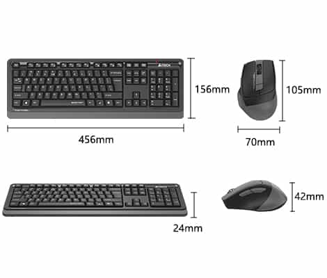 2.4G QuietKey Desktop Set( FGS1035Q ) 1