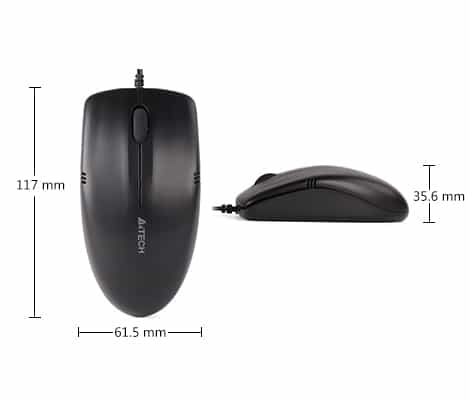 Wired Silent Mouse ( OP-530NU / OP-530NUS ) 1