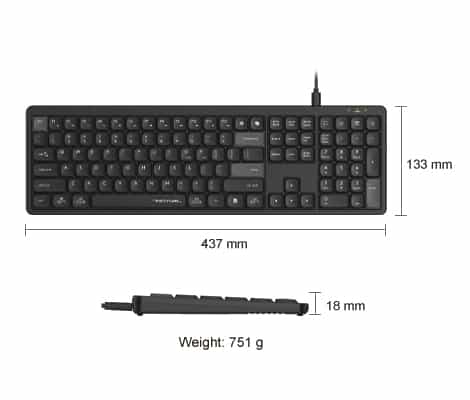 Scissor Switch Keyboard( FX55 ) 1