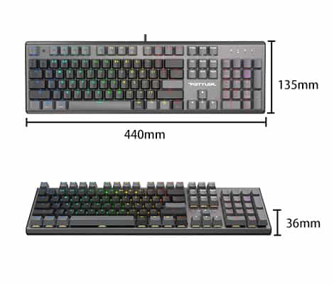 Hot-Swappable Mechanical KB( FS100 ) 1