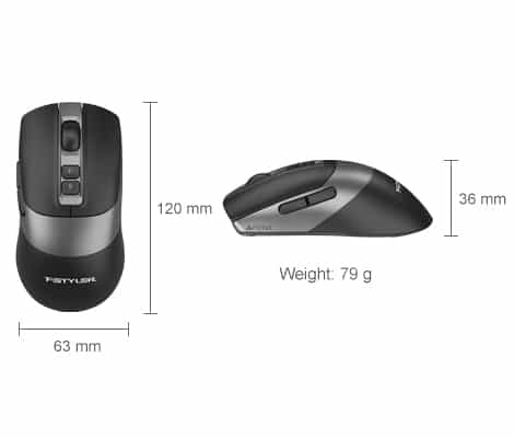Bluetooth & 2.4GHz Wireless Mouse( FB50C Plus / FB50CS Plus ) 1