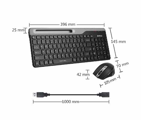 Bluetooth & 2.4G Desktop Set( FB2535C ) 1