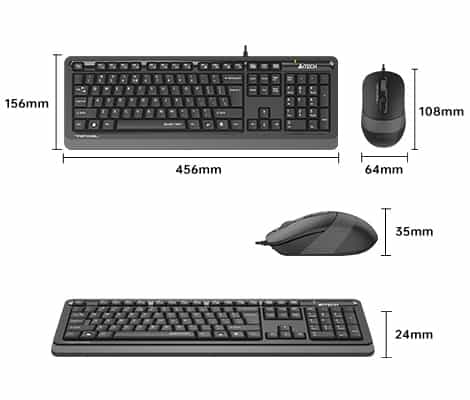 QuietKey Multimedia Desktop Set( FS1010Q ) 1