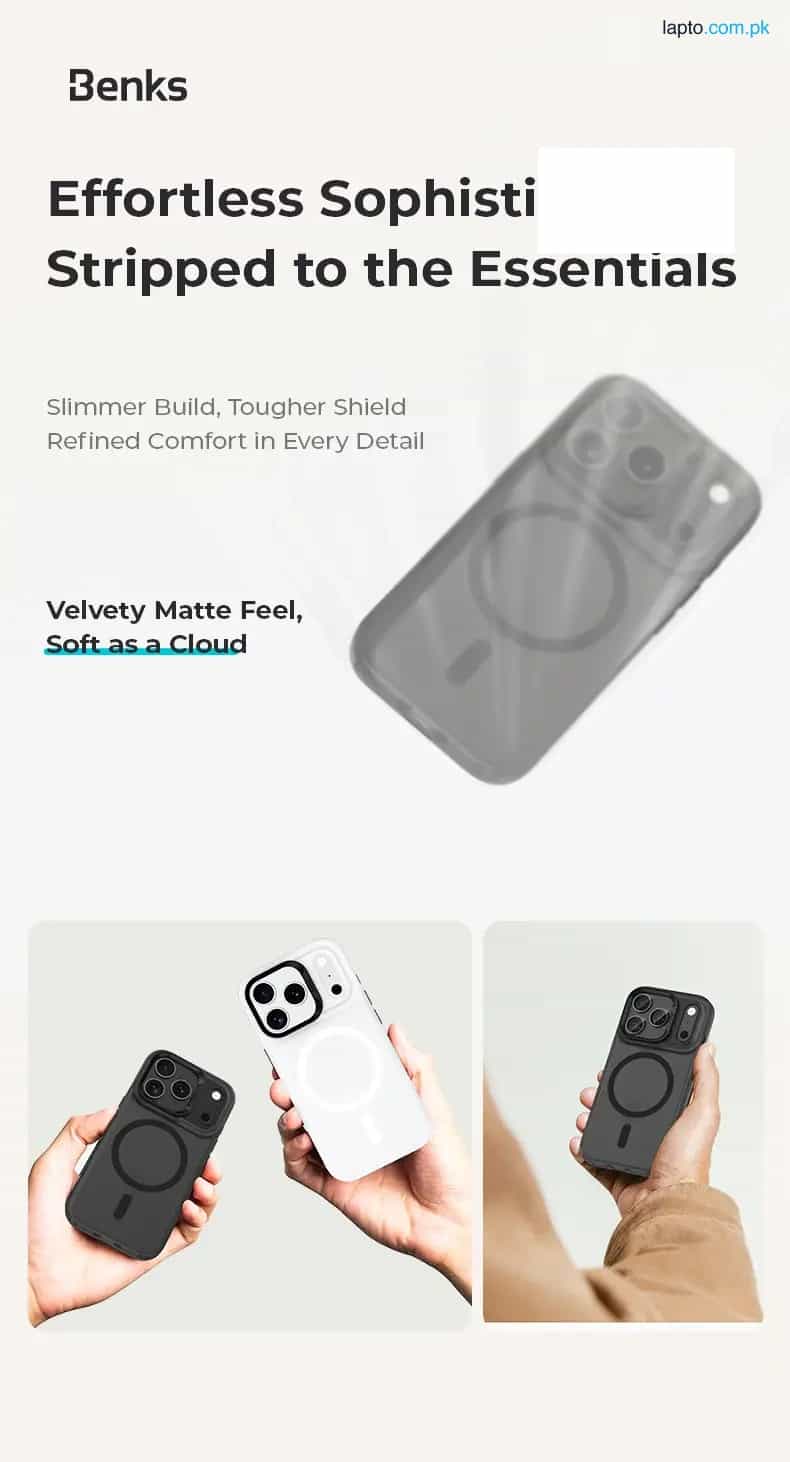 iPhone 17 Pro Max Benks Lucid Armor Magnetic Case – 6948005919955 5