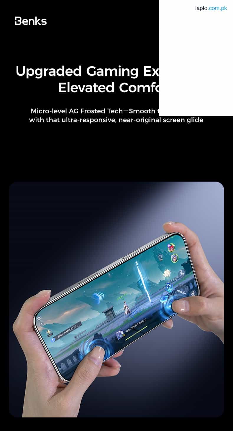 iPhone 17 Pro Max Benks JoyTouch Matte Screen Protector – 6948005961244 – A 6