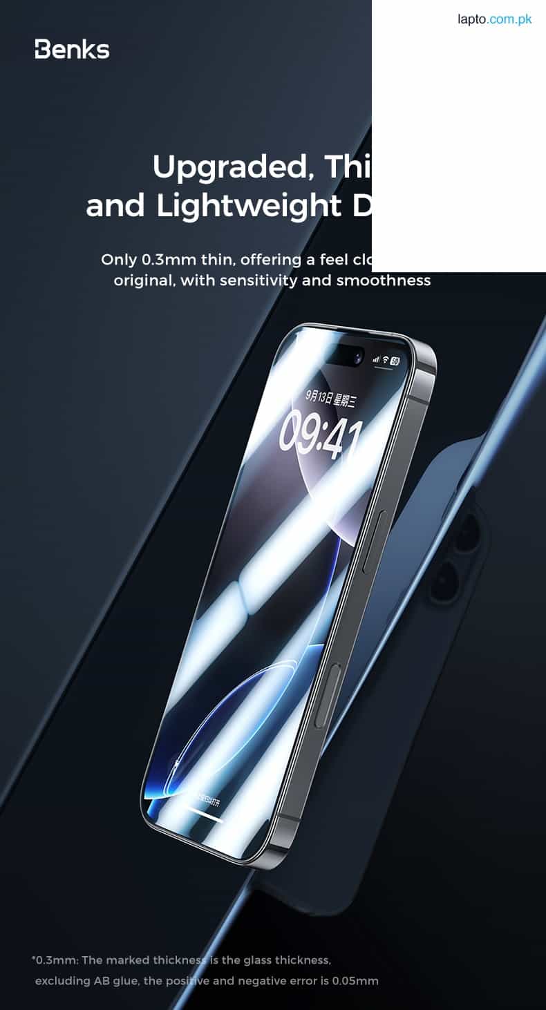 iPhone 17 Pro Max Benks JoyTouch Matte Screen Protector – 6948005961244 – A 8