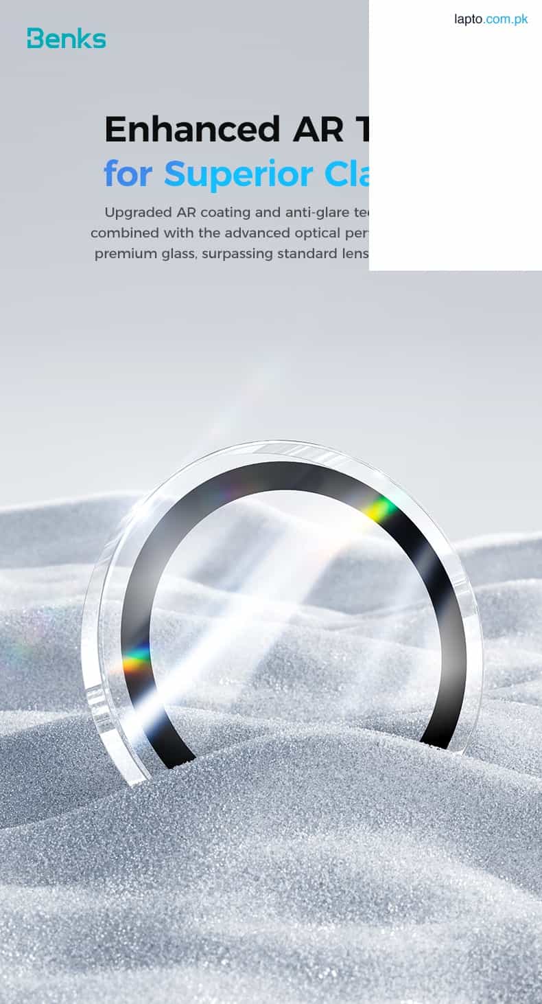 iPhone 17 Pro Max / 17 Pro Benks GlassWarrior Lens Protector – Grey – 6948005961596 – A 4