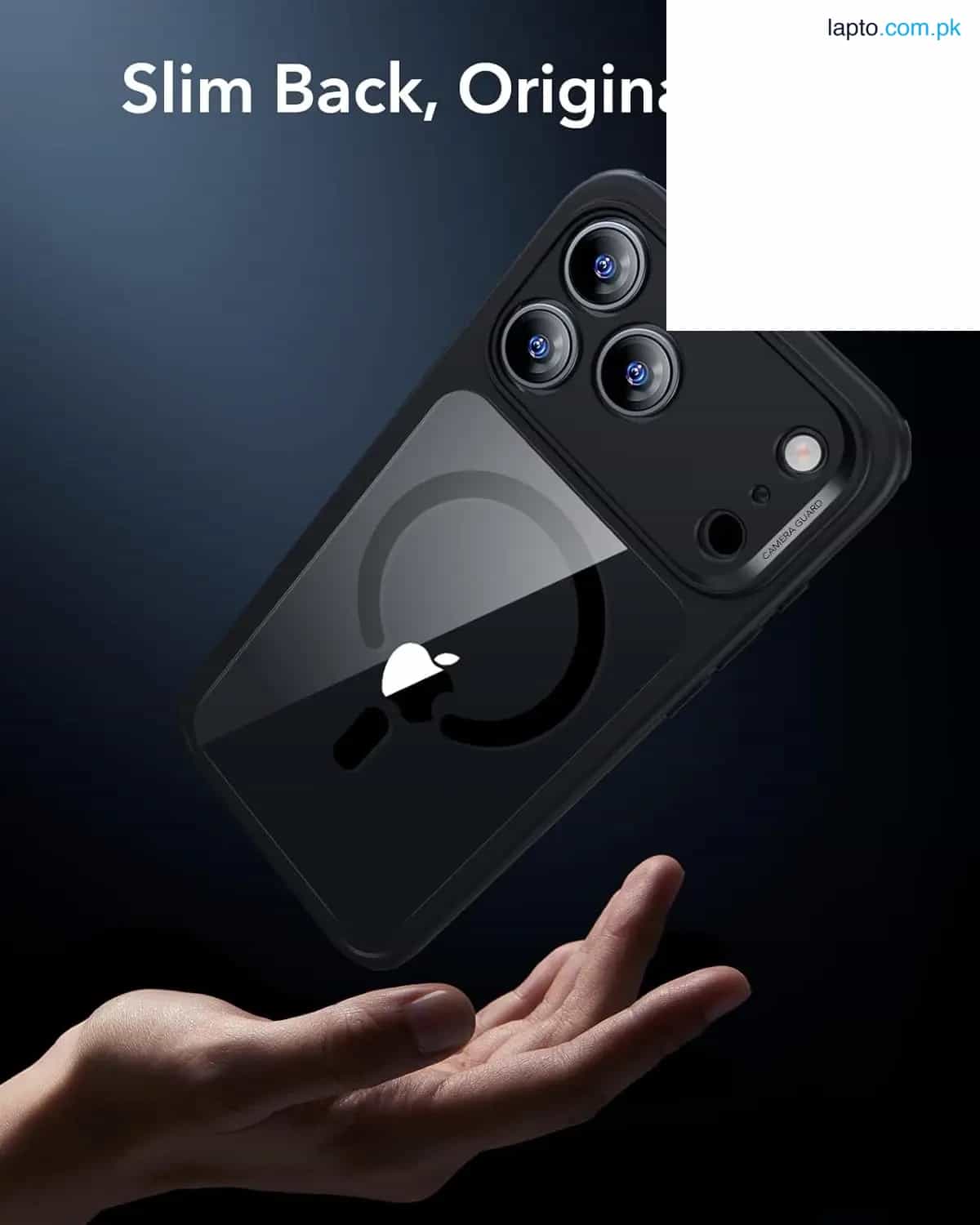 iPhone 17 Pro Max ESR Classic Hybrid Case – Clear Black 2