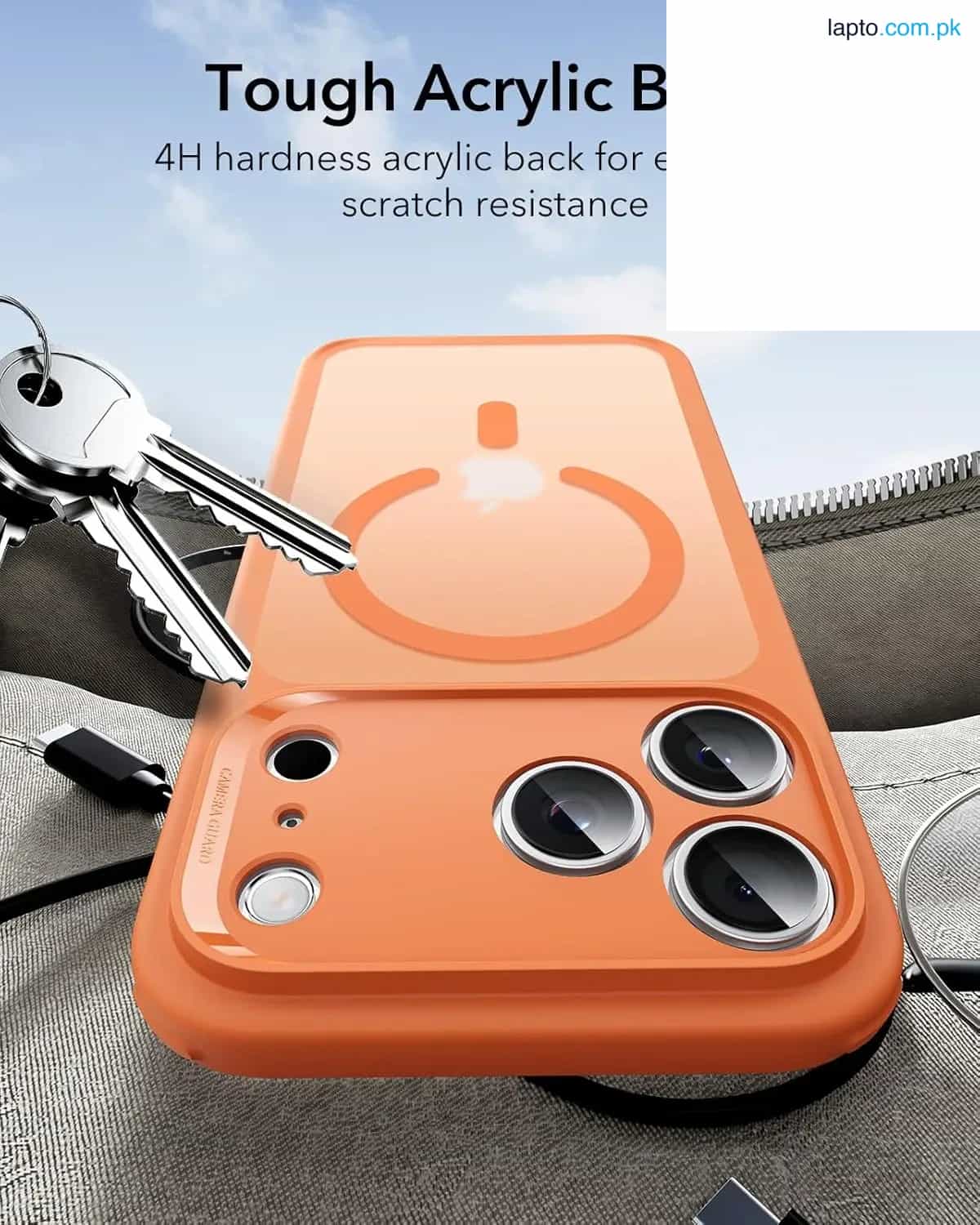 iPhone 17 Pro Max ESR Classic Hybrid Case – Frosted Orange 5