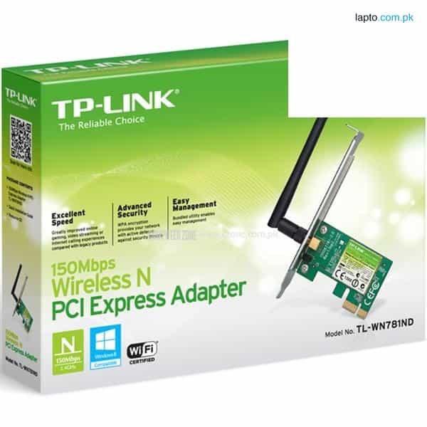 Tp-Link TL-WN781ND 150Mbps Wireless N PCI Express Adapter 1