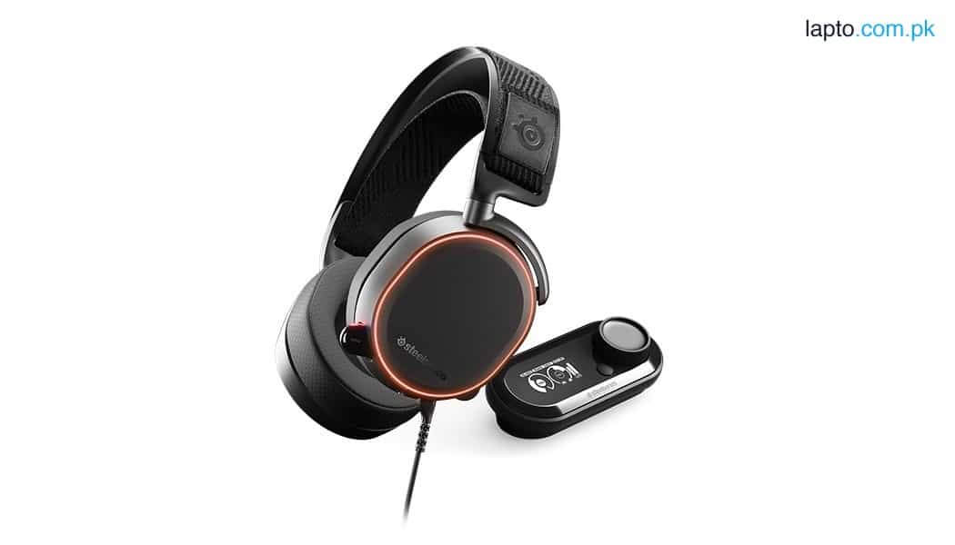 SteelSeries Arctis Pro + GameDAC Headset Gaming Wired Black - White 1
