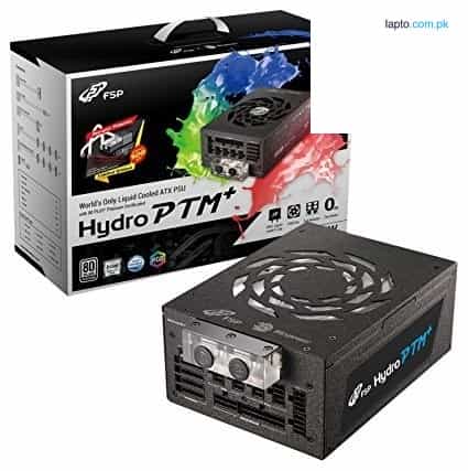 FSP Hydro PTM+ 1200W Liquid-Cooled PSU with RGB Lights, 80PLUS Platinum Power Supply 1