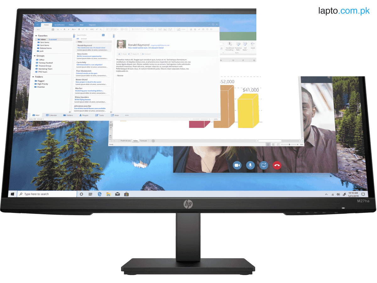 HP N246v 23.8-inch FHD IPS Monitor 2
