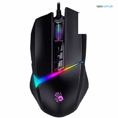 A4Tech BLOODY W60 Max RGB Gaming Mouse - Black 1