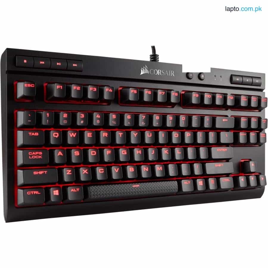 Corsair K70 RGB MK.2 Low Profile Mechanical Gaming Keyboard — CHERRY® MX Low Profile Red - CH-910901 3
