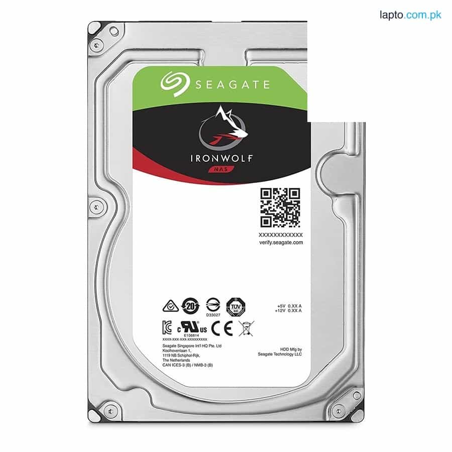 Seagate 4TB IronWolf NAS SATA 6Gb/s NCQ 64MB Cache 3.5-Inch Internal Hard Drive (ST4000VN008) 3