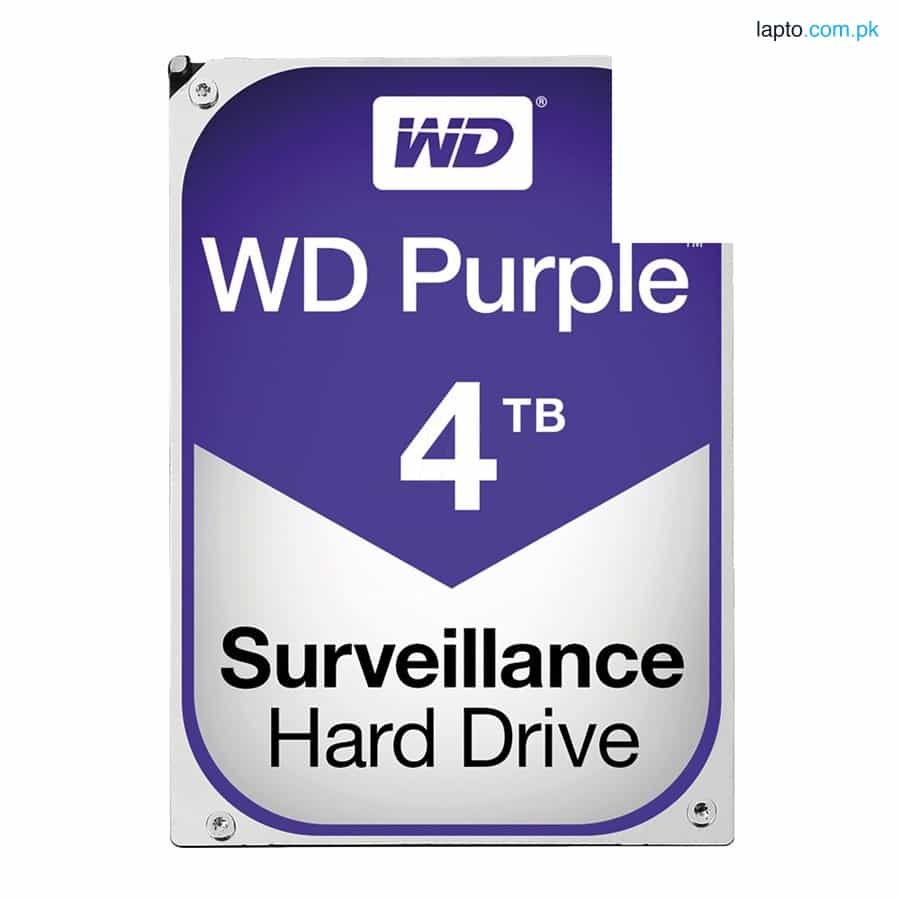 WD Purple 4TB Surveillance Hard Disk Drive - Intellipower SATA 6 Gb/s 64MB Cache 3.5 Inch - WD40PURZ 1