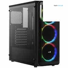 AEROCOOL Bolt Glass Edition RGB Mid Tower Chassis 4