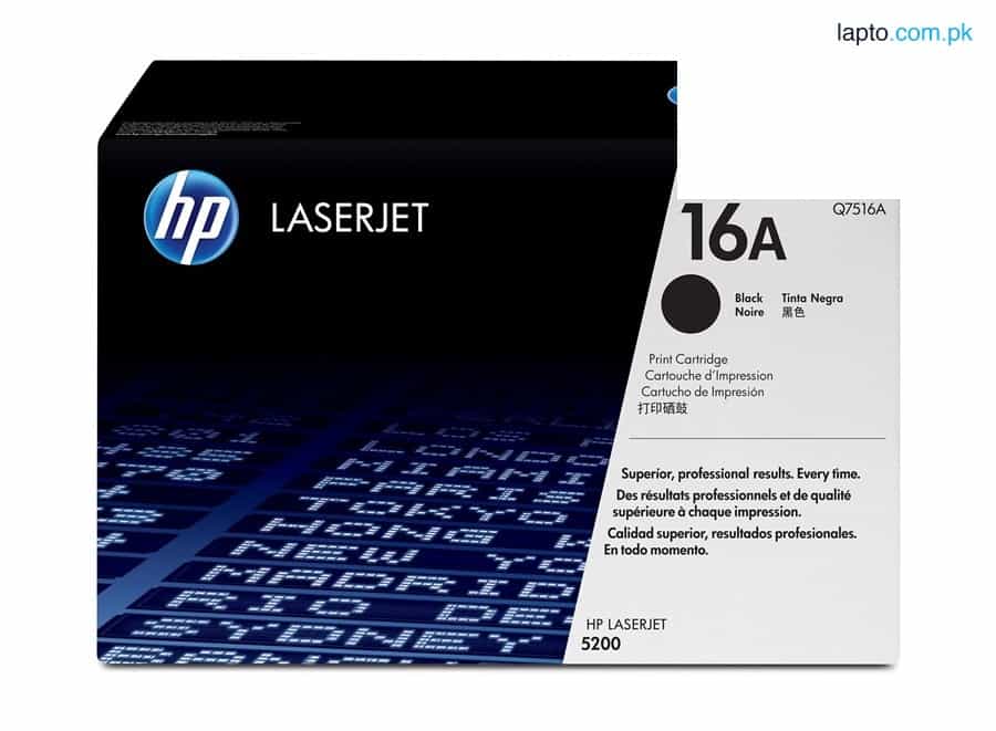 HP 16A Black Original LaserJet Toner Cartridge (Q7516A) 1