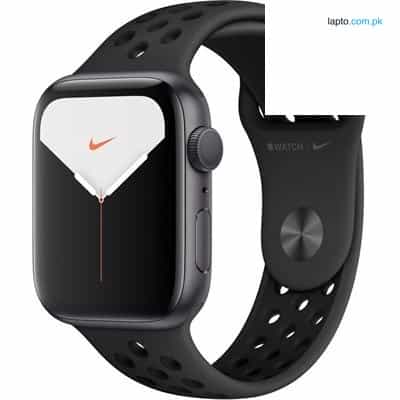 Apple Watch Series 5 (GPS Only, 44mm, Space Gray Aluminum, Black Sport Band) MWVF2LL/A 5