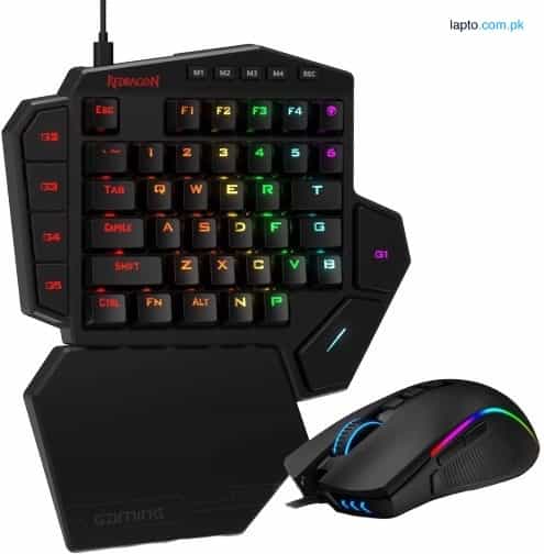 Redragon K585RGB-BA Combo Gaming Keypad and M721 RGB Mouse 1