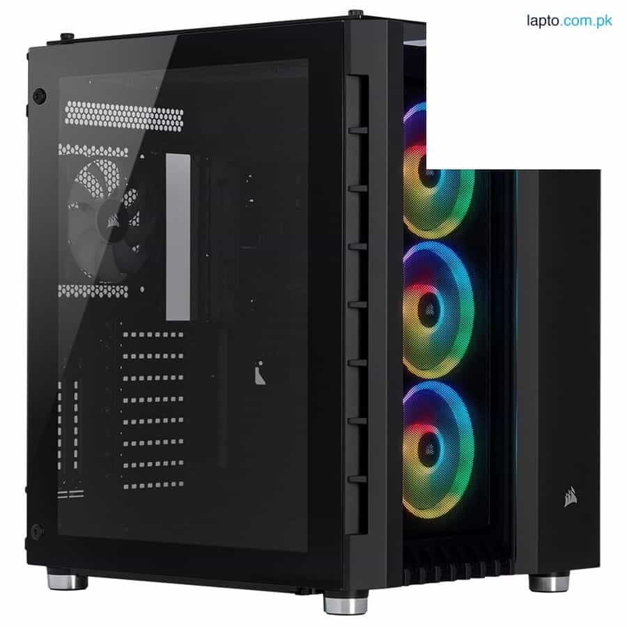 Corsair Crystal Series 680X RGB ATX High Airflow Tempered Glass Smart Case — Black 1