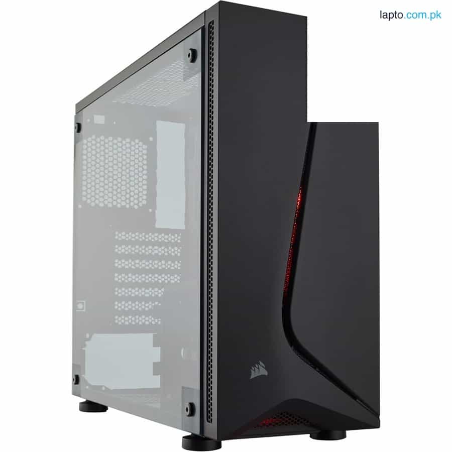 Corsair iCUE 4000X RGB Tempered Glass Mid-Tower ATX Case — Black 3