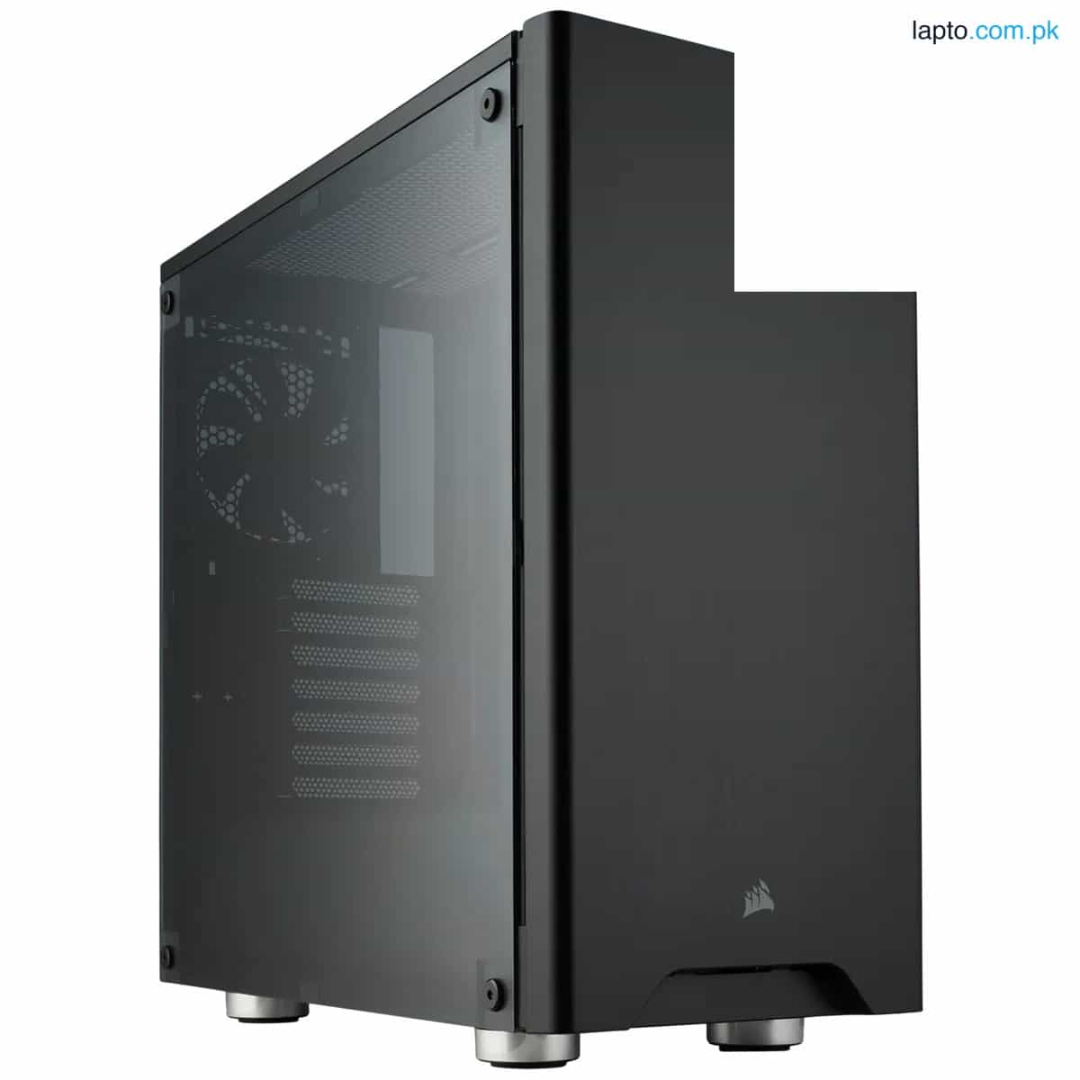 Corsair iCUE 4000X RGB Tempered Glass Mid-Tower ATX Case — Black 5