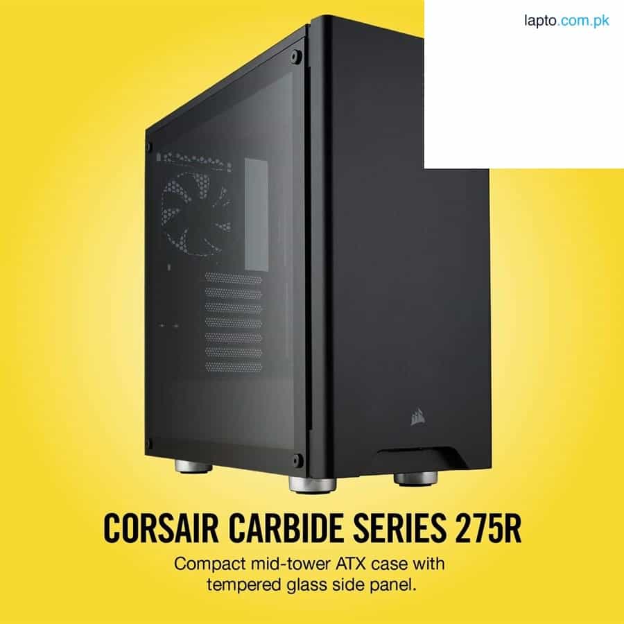 Corsair 110R Tempered Glass Mid-Tower ATX Case 4
