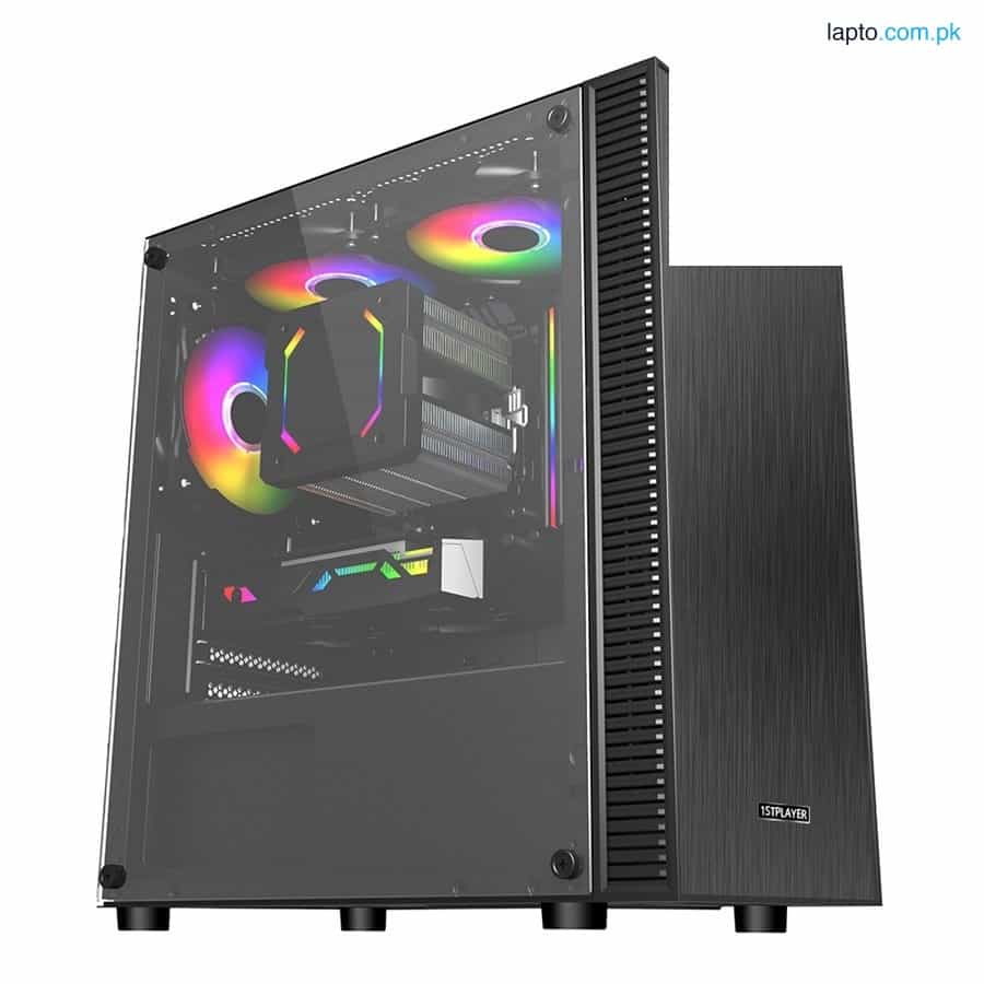 1stPlayer R3 (Black) ATX without Fans Mid-Tower Gaming Case - Rs. 11,025