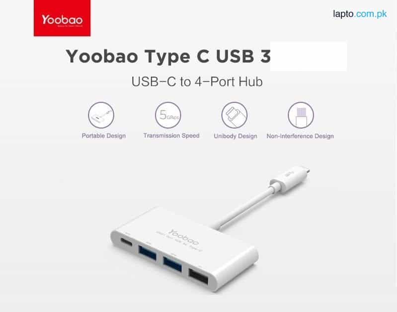 Yoobao Type-C  4-Port Hub 1