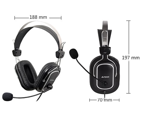 ComfortFit Stereo USB Headset( HU-50 )