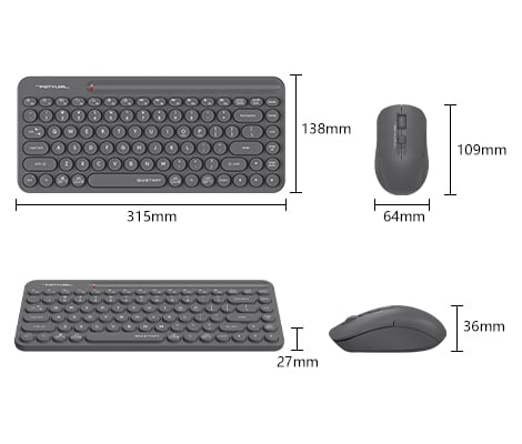 QuietKey 2-Zone Combo Desktop( FG3300 Air )
