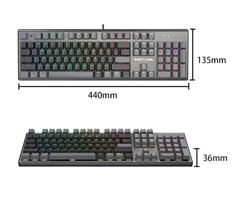 Hot-Swappable Mechanical KB( FS100 )