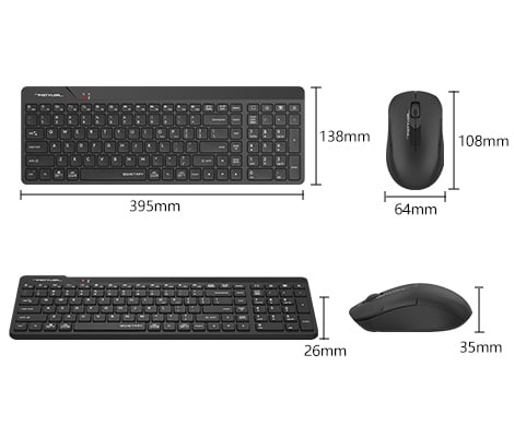 2.4G Wireless Combo Desktop( FG2300 Air2 )