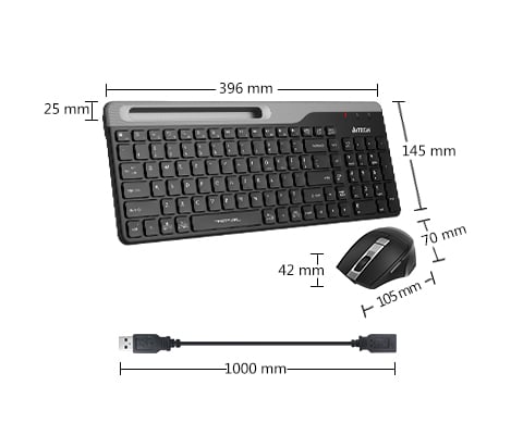 Bluetooth & 2.4G Desktop Set( FB2535C )