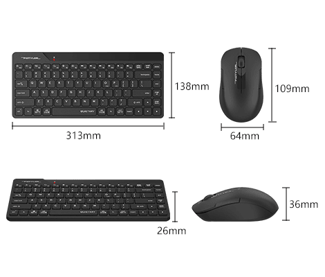 2.4G Wireless Combo Desktop( FG2200 Air2 )