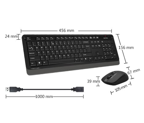 2.4G Wireless Desktop Set( FG1012 )