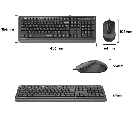QuietKey Multimedia Desktop Set( FS1010Q )