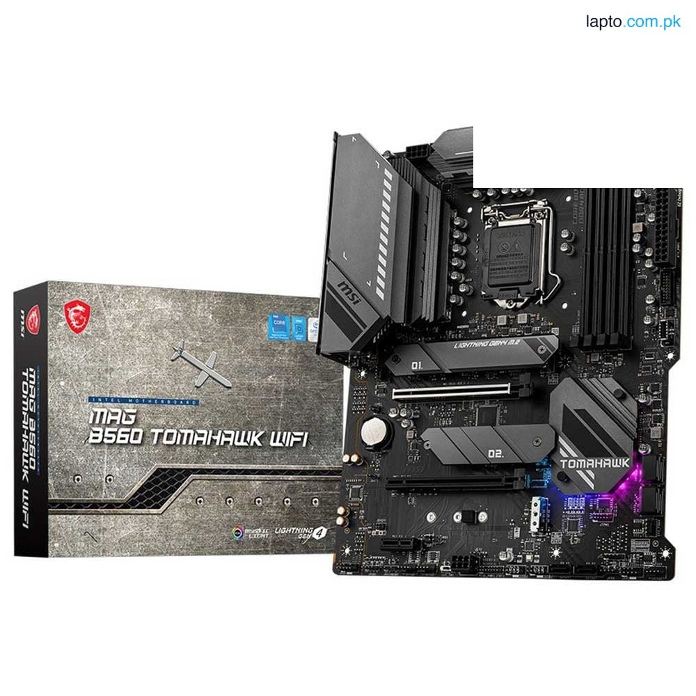 MSI MAG B560 TOMAHAWK WIFI B560 SATA 6Gb/s ATX Intel LGA 1200 Motherboard