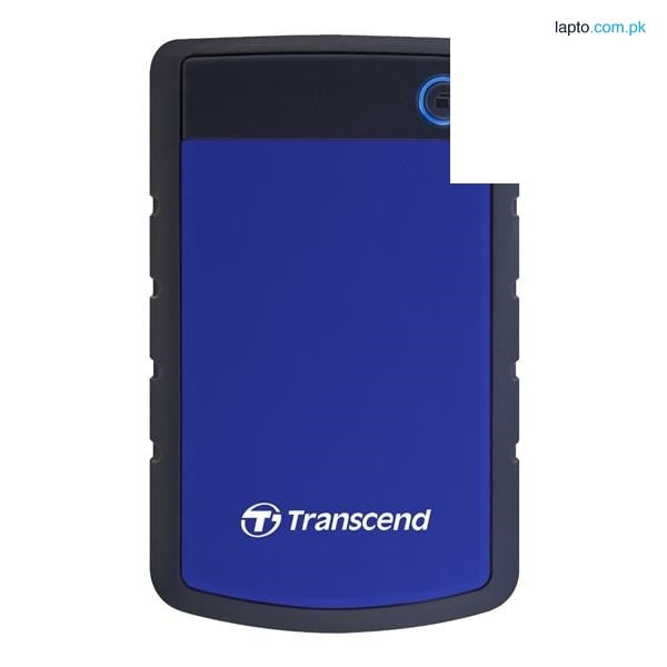 Transcend StoreJet® 25H3 1TB USB 3.0 Portable Hard Drive - TS1TSJ25H3B - Navy Blue/Purple
