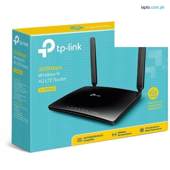 TP-Link TL-MR6400 - 300Mbps Wireless N 4G LTE Router