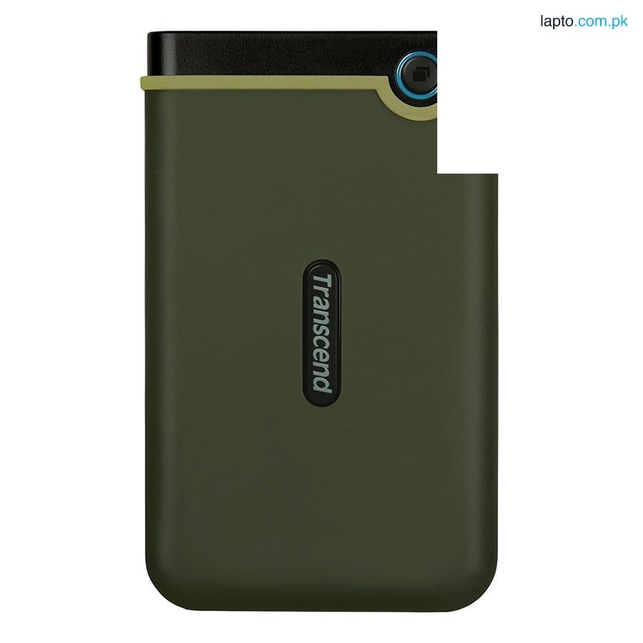 Transcend StoreJet 25M3 2TB USB 3.0 Portable Hard Drive - TS2TSJ25M3G - Military Green