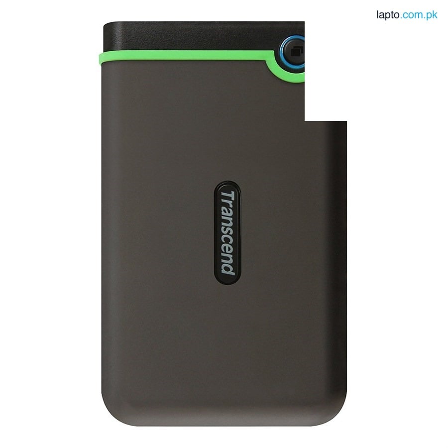 Transcend StoreJet® 25M3 1TB USB 3.0 Portable Hard Drive - TS500GSJ25M3S Iron Gray Slim (2-Year Warr