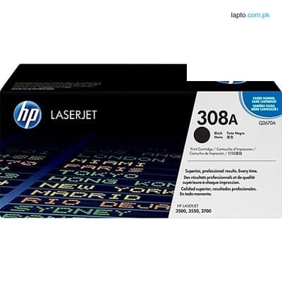 HP 308A Black Original LaserJet Toner Cartridge