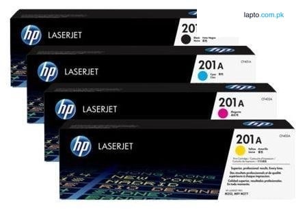Hp 201a Toner Set Cf400a ,cf401a, Cf402a, Cf403a Black, Cyan, Yellow, Magenta Set