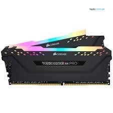 CORSAIR VENGEANCE RGB PRO 32GB (2 x 16GB) DDR4 DRAM 3200MHz C16 Memory Kit — Black