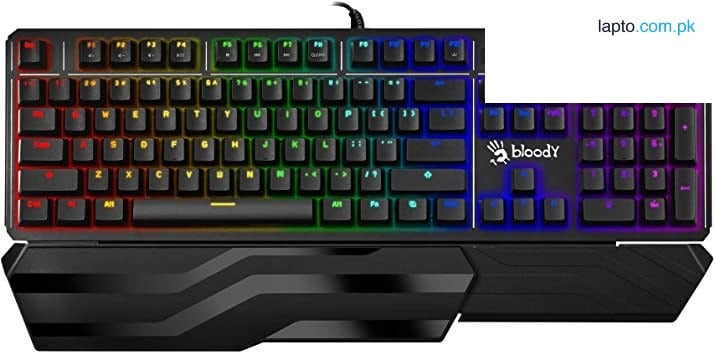 Bloody B975-Light Strike RGB Animation Mechanical Gaming Keyboard - Orange Libra Switch