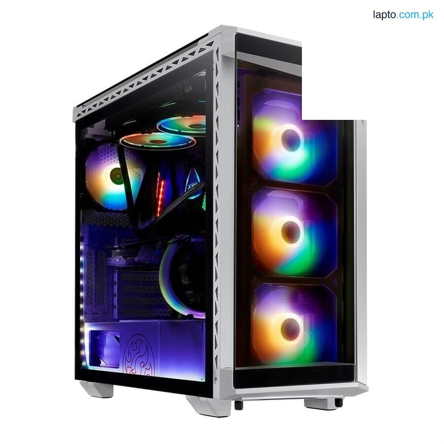 Xpg BattleCruiser Super Mid-Tower Gaming Case (White)